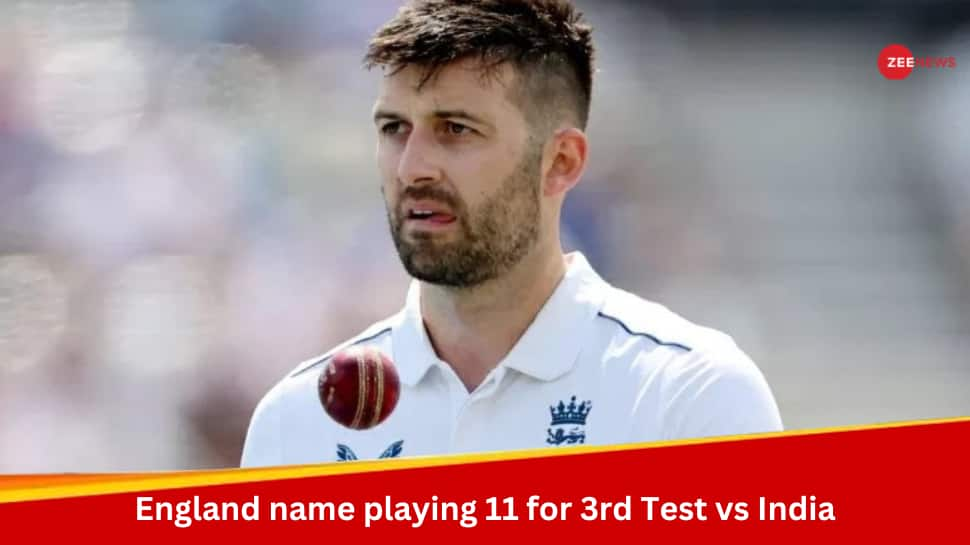 England Name Playing 11 For 3rd Test Vs India: Mark Wood Comes In Place For Shoaib Bashir