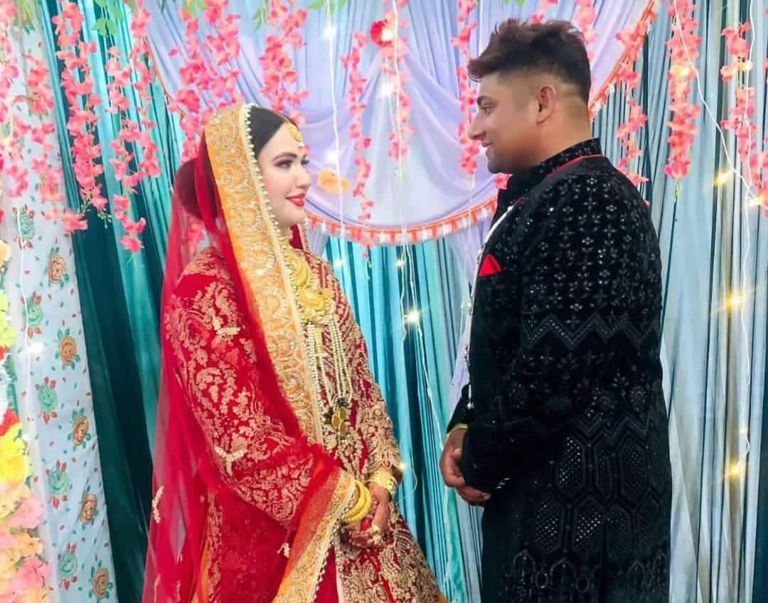 Sarfaraz got married in Kashmir