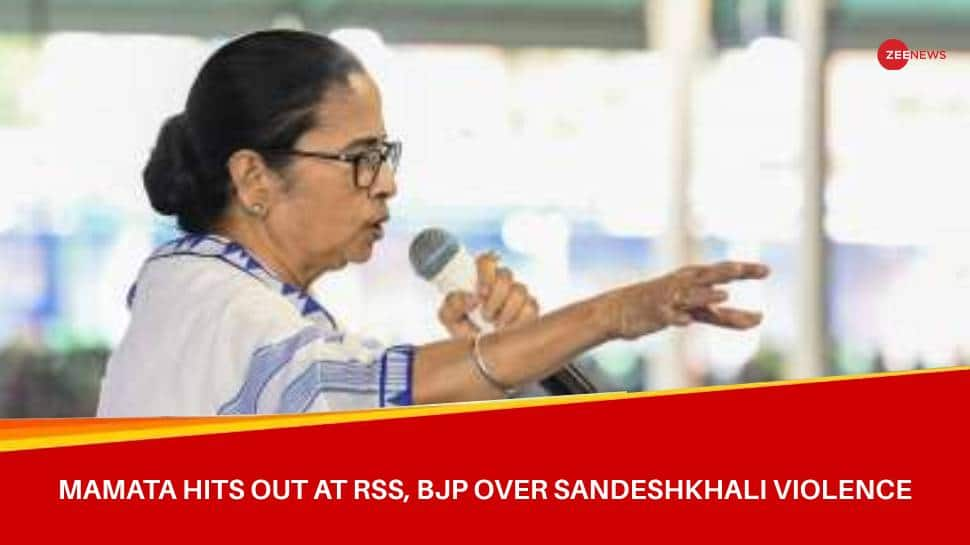 Never Supported Injustice: Mamata Banerjee Blames RSS, BJP For Sandeshkhali Violence