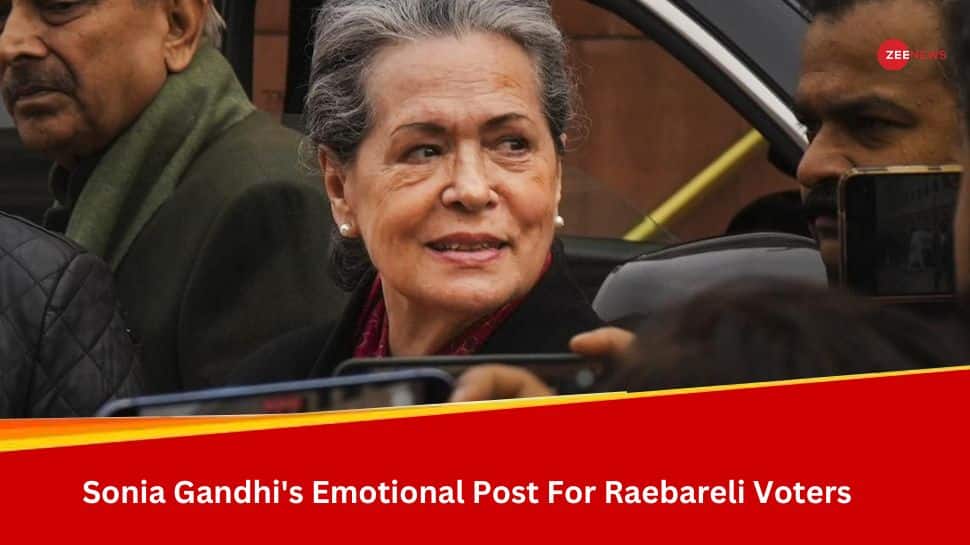 &#039;Hope You Will Stay With My Family&#039;: Sonia Gandhi&#039;s Emotional Post For People Of Raebareli
