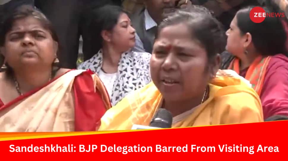 Sandeshkhali Incident: BJP Delegation Barred From Visiting Area, Slams &#039;Mamata Banerjee&#039;s Dictatorship&#039;