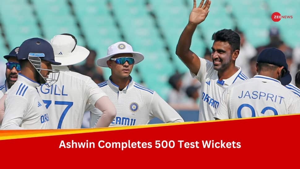 Ashwin Completes 500 Test Wickets; Sachin Tendulkar Gives Him A New Name After Achieving Landmark