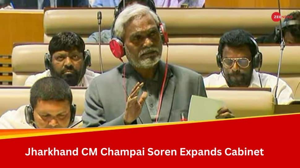 Jharkhand CM Champai Soren Expands Cabinet, Inducts Eight JMM, Congress MLAs As Ministers | Jharkhand News