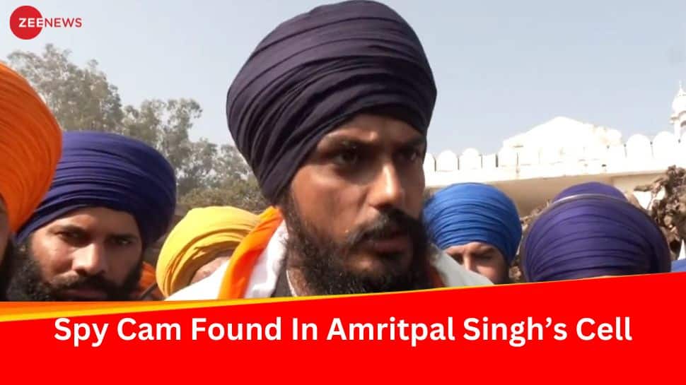 Spy Cam, Phones Found In Separatist Leader Amritpal Singh&#039;s Cell In Assam Jail Breach; Waris Panjab De Alleges Conspiracy
