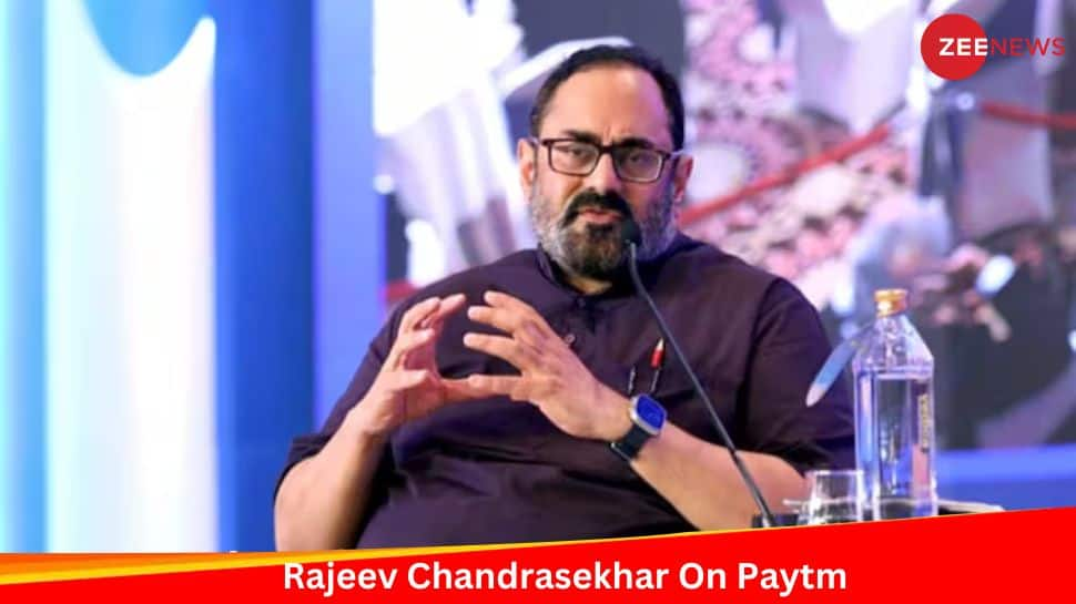 &#039;Regulatory Compliance Not Optional, Prioritize It:&#039; Union Minister Rajeev Chandrasekhar On RBI&#039;s Action On Paytm