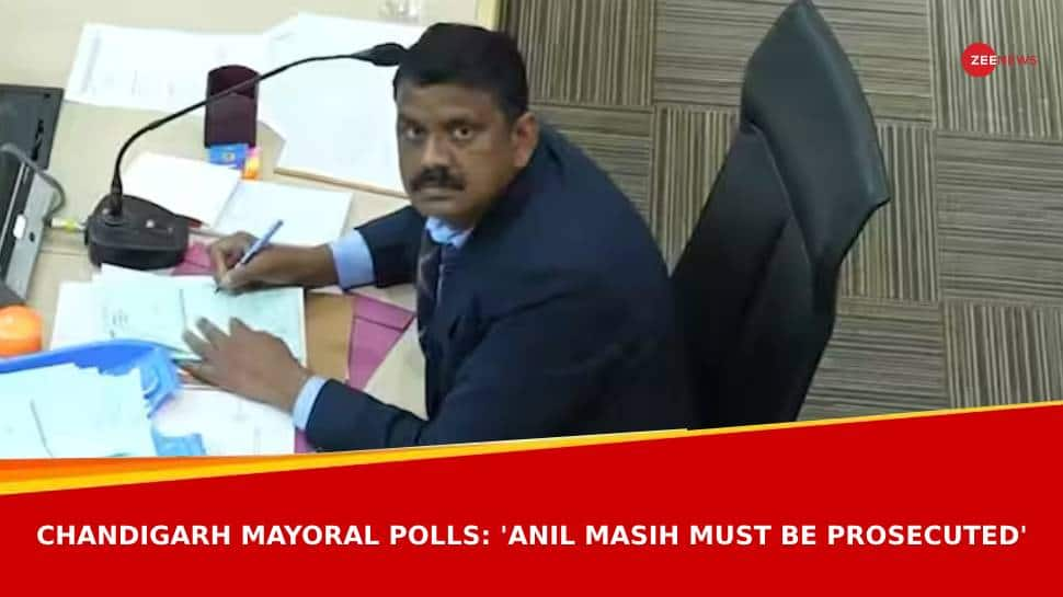 Chandigarh Mayoral Election: Returning Officer Anil Masih Should Be Prosecuted, Says SC 