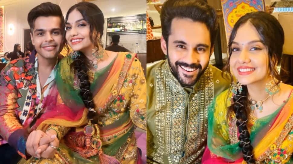 &#039;Bigg Boss OTT&#039; Winner Divya Agarwal Turns Punjabi Kudi For Her Mehendi Ceremony 