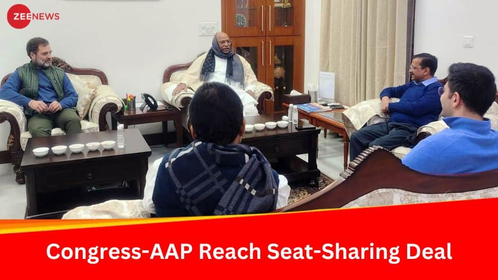 Congress Finalizes Seat Sharing Deal With AAP For Delhi, Haryana, Gujarat, Goa In Boost For INDIA Bloc