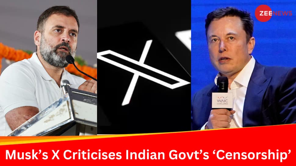 Elon Musk&#039;s X Cites Govt Order For Blocking Accounts In India; Rahul Gandhi Slams Centre