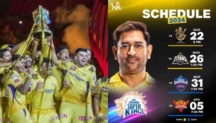 MS Dhoni&#039;s Chennai Super Kings IPL 2024 Schedule: Full Fixtures, Dates, And Venues