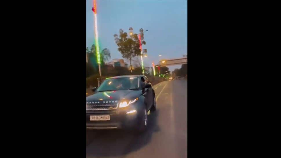 Noida Police Crack Down On Reckless Range Rover Cash Showering Incident: Watch