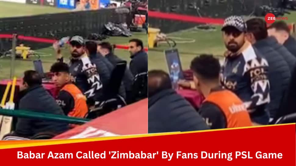WATCH: Babar Azam Threatens To Throw Bottle At Fan; Internet Divided Over ZimBabar Comment