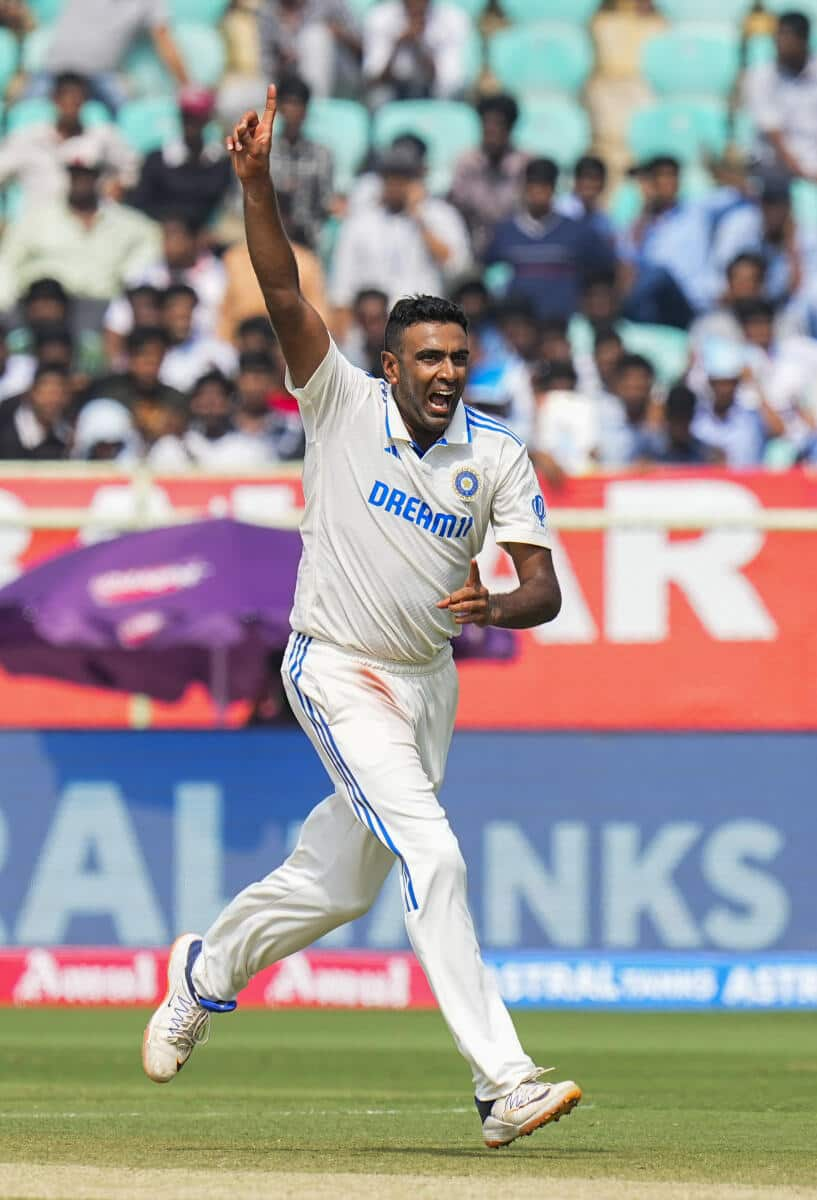 R Ashwin's record spell