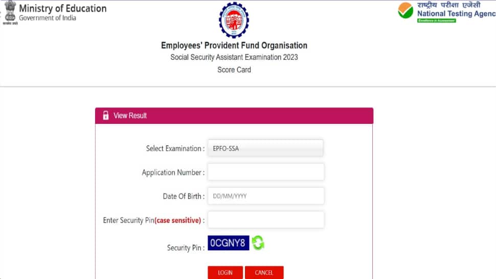 EPFO Stenographer Final Result 2024 Released At nta.ac.in- Check Direct Link, Steps To Download Here