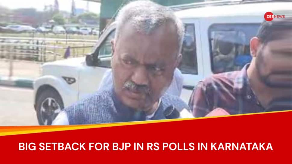 Big Jolt To BJP As Karnataka MLA Cross-Votes For Congress In Rajya Sabha Polls