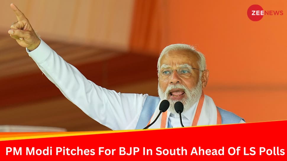 PM Modi Pitches For BJP In South Ahead Of LS Polls, Blasts Opposition’s &#039;Hypocrisy&#039;