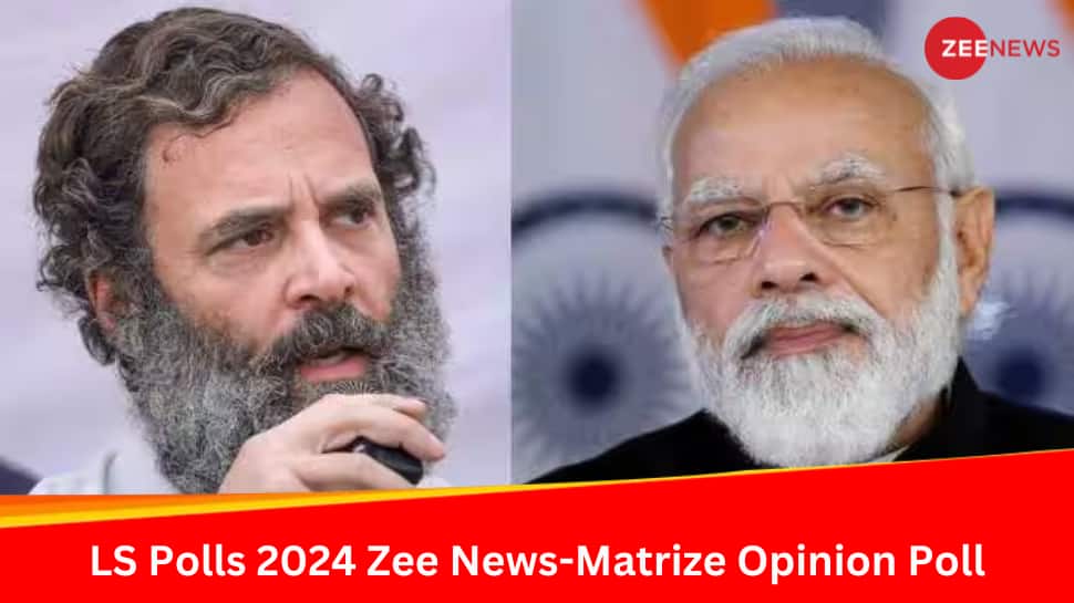 Zee NewsMATRIZE Opinion Poll NDA Projected To Win Big In 2024 LS