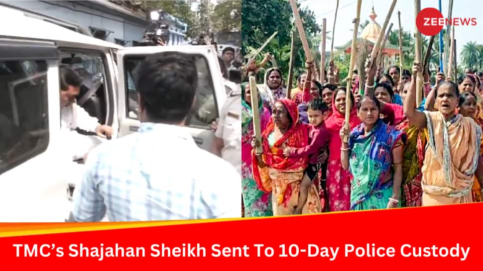 Sandeshkhali Violence: TMCs Sheikh Shajahan Sent To 10-Day Police Custody | 10 Points