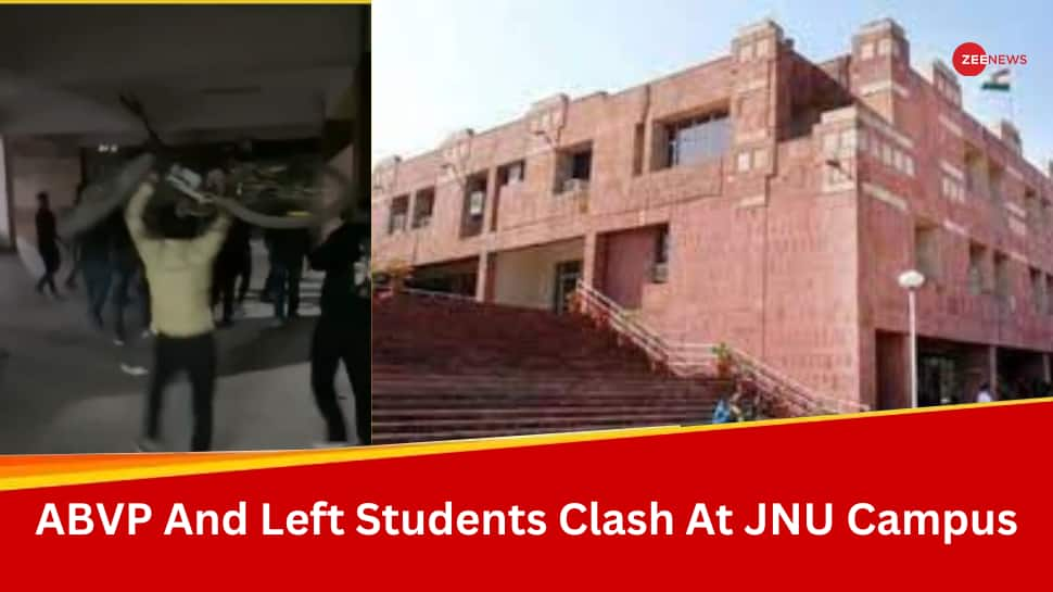 JNU: Clashes Between ABVP, Left Pupil Teams, Many Injured