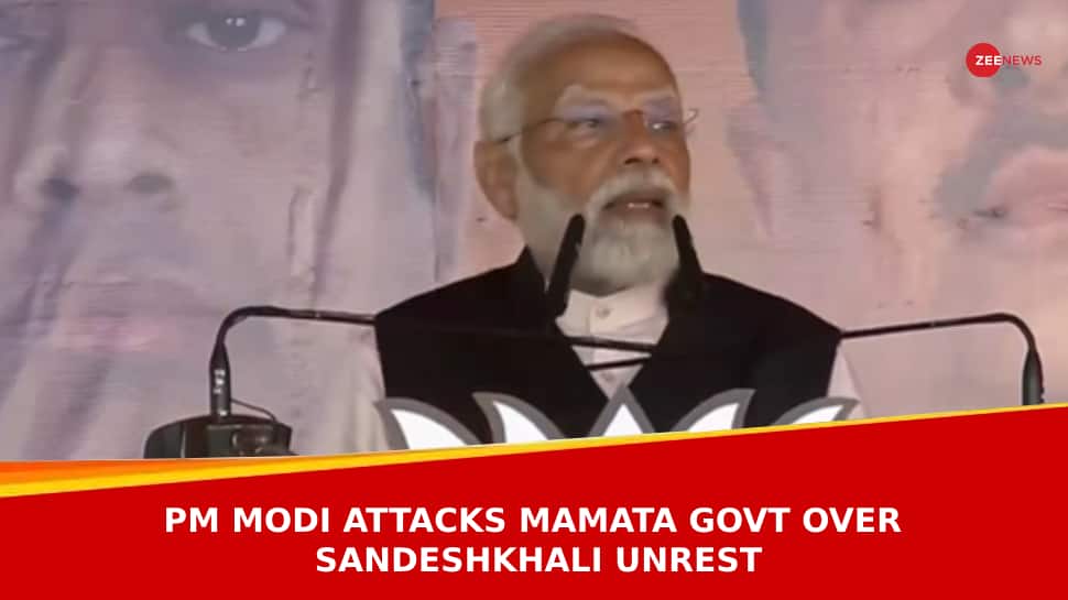 &#039;Har Chot Ka Jawab Vote Se...&#039;: PM Modi&#039;s Big Attack On Mamata Govt Over Sandeshkhali Unrest