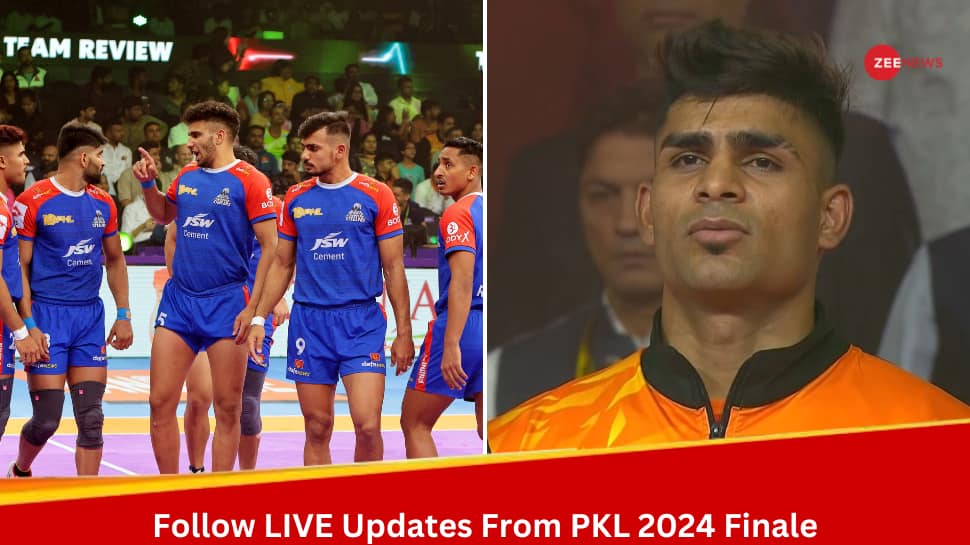 Highlights HAR(25) PUN(28), PKL 2024 Final, Kabaddi Match Puneri