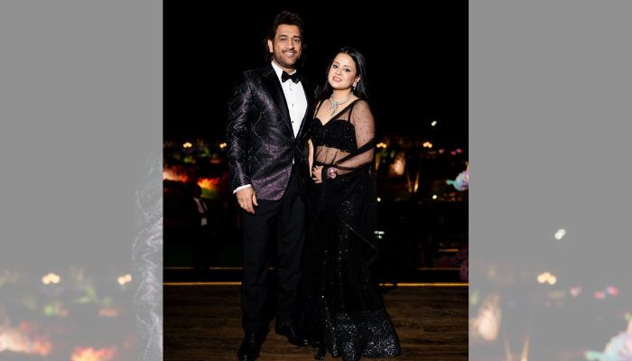 MS Dhoni, Sakshi Dhoni Steal The Show In Elegant Black Attire At Anant-Radhika Pre-Wedding MS Dhoni, Sakshi Dhoni Steal The Show In Elegant Black Attire At Anant-Radhika Pre-Wedding