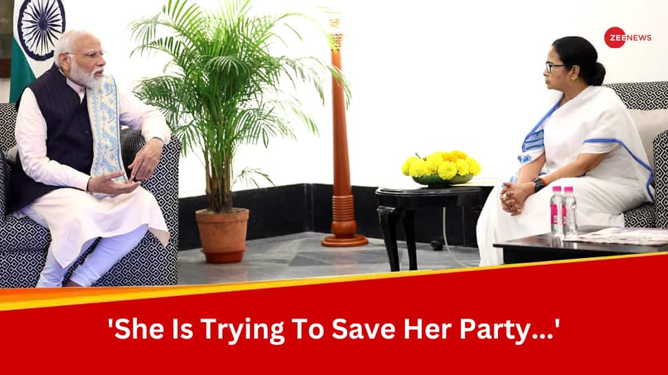 &#039;Trying To Save Her Party...&#039;: BJP MP Questions Mamata Banerjee&#039;s Motive Behind Meet With PM Modi Amidst Criticism 