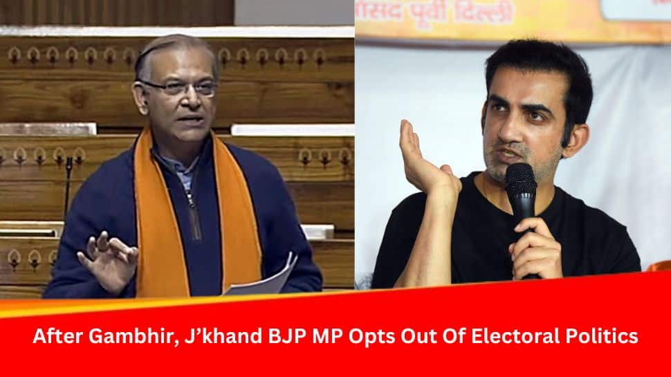 After Gautam Gambhir, Jharkhand BJP MP Jayant Sinha Opts Out Of Electoral Politics