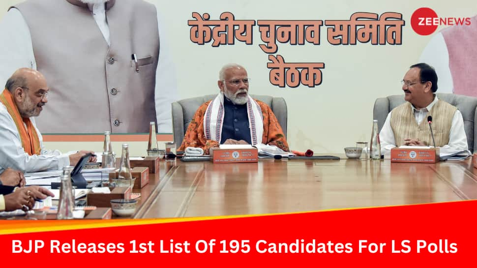 PM Modi To Contest From Varanasi, Amit Shah From Gandhinagar: BJP’s 1st List Of 195 Candidates