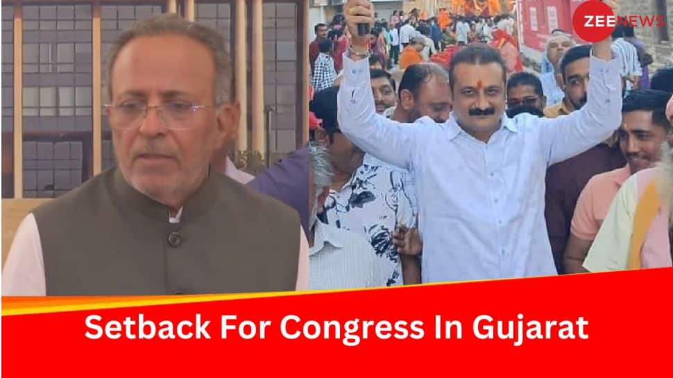 Big Setback For Congress As Gujarat MLA Arjun Modhwadia, Ambarish Der Resign Ahead Of Rahul Gandhi&#039;s Nyay Yatra, Lok Sabha Polls