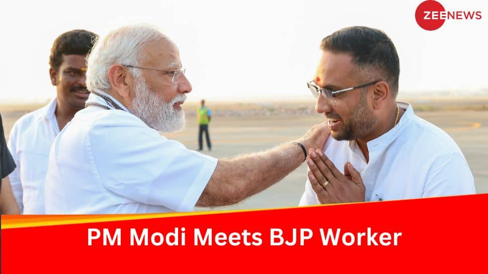 PM Modi Praises This BJP Worker Who Came To Welcome Him At Chennai Airport; Know Why