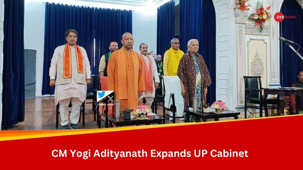 UP Cabinet Expansion: SBSP Chief OP Rajbhar Among 4 New Ministers Inducted In Yogi Adityanath Govt