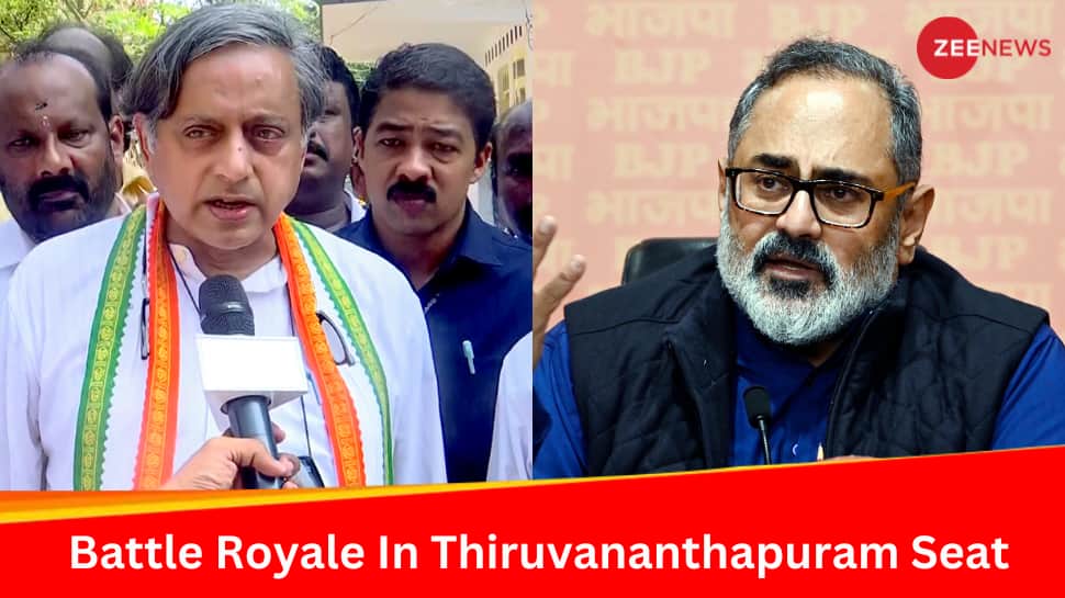 Thiruvananthapuram LS Seat - A Clash Of Titans Between Tharoor And Chandrasekhar