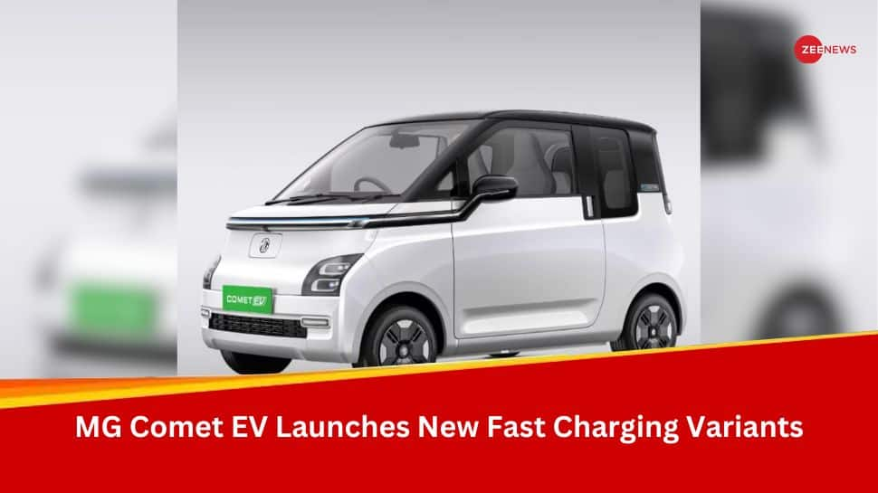 MG Comet EV Launches New Fast Charging Variants