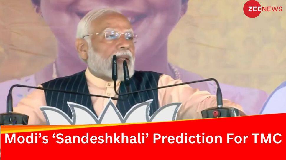 From Bengal&#039;s Barasat, PM Modi Warns TMC Of &#039;Sandeshkhali Storm&#039;: 10 Key Points