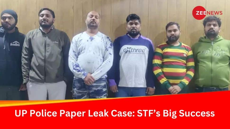 UP Police Paper Leak Case: STF’s Big Success, Six Arrested, Including Gang Leader In Meerut 