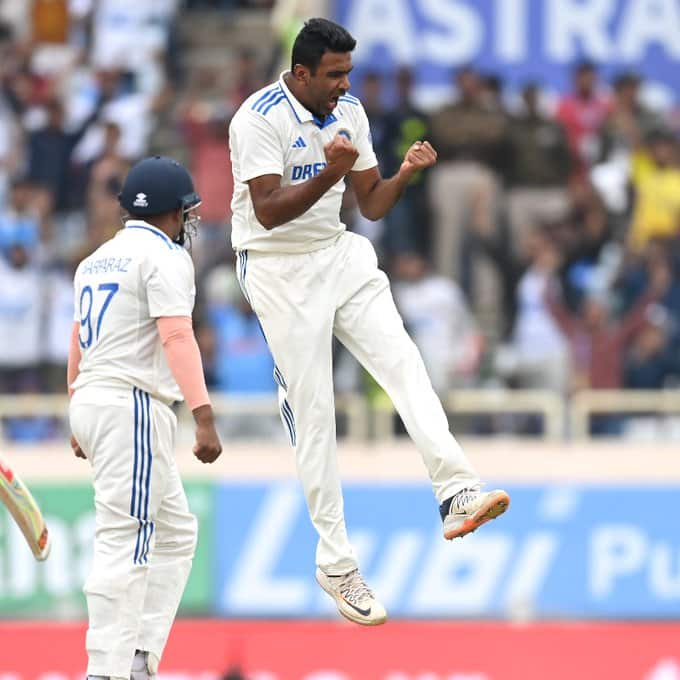 Ashwin Could Beat Kumble's Fifer Record