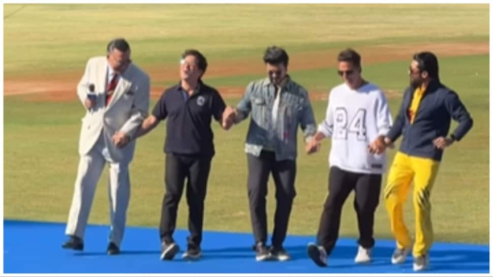 UNMISSABLE VIDEO! Ram Charan, Akshay Kumar And Suriya&#039;s Dance To &#039;Naatu Naatu&#039; Goes VIRAL