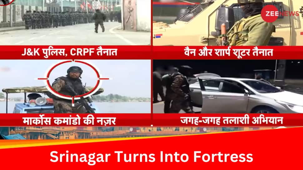 Forward Of PM Modi’s Kashmir Go to, MARCOS Commandos, Snipers Flip Srinagar Into Fortress