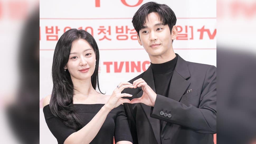 Kim Soo Hyun And Kim Ji Won Twin In Black As They Promote &#039;Queen Of Tears&#039;, The Duo Talks About About Their Chemistry