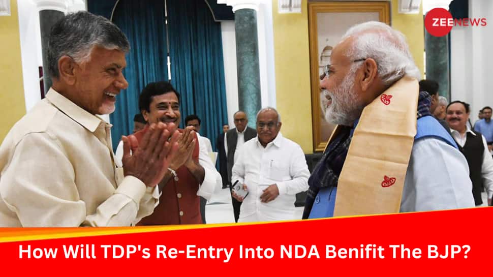 How Will TDP&#039;s Re-Entry Into NDA Benifit The BJP, Why Naidu Broke Alliance With Modi In 2018?