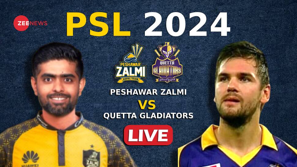 Highlights PZ Vs QG Cricket Score PSL 2024 Match Today Peshawar 
