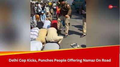 Delhi Police Officer Caught On Camera Hitting, Punching People Offering ...