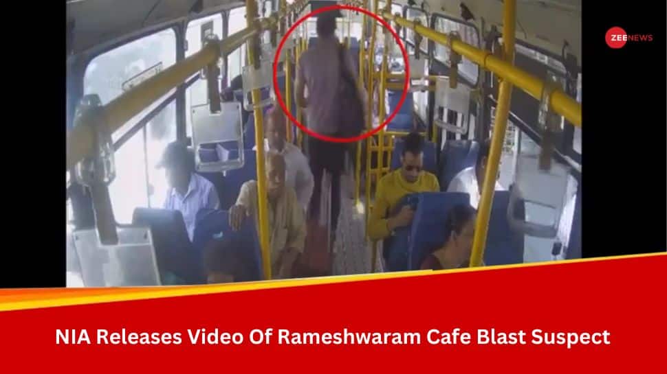 NIA Releases Video Of Rameshwaram Cafe Blast Suspect, Seeks Info From People