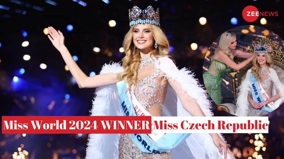 Miss Czech Republic Crowned Miss World 2024, Miss Lebanon First Runner ...