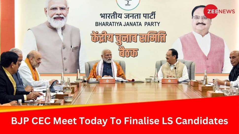 BJP CEC To Meet Today To Finalise Remaining Lok Sabha Candidates, NDA Allies Likely To Attend