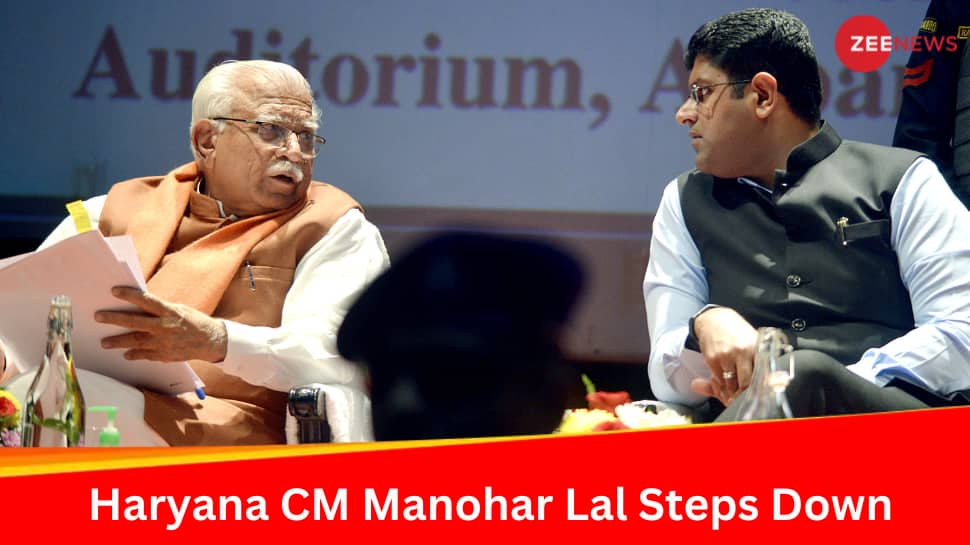 Haryana CM Manohar Lal Khattar Resigns; Nayab Saini, Sanjay Bhatia Frontrunners For Top Post