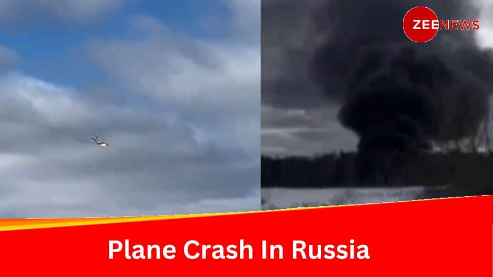 Russian Military Plane crashes with 15 Onboard; All Dead: Reports