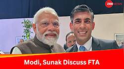 PM Modi, British PM Sunak Discuss Early Conclusion Of Free Trade Agreement