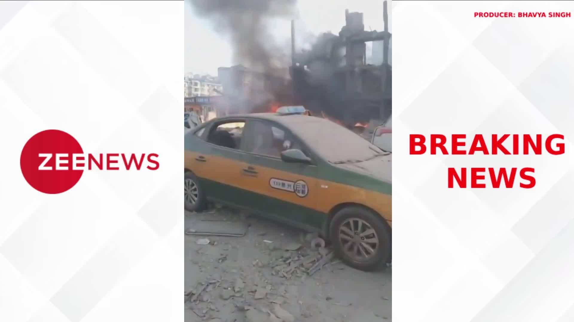 China Blast: Gas Explosion Devastates Restaurant, Leaving 1 Dead And 22 Injured | Zee News